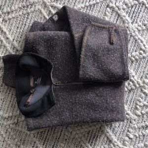 MENS Kuhl ThermoKore Brown Half-Zip Sweater